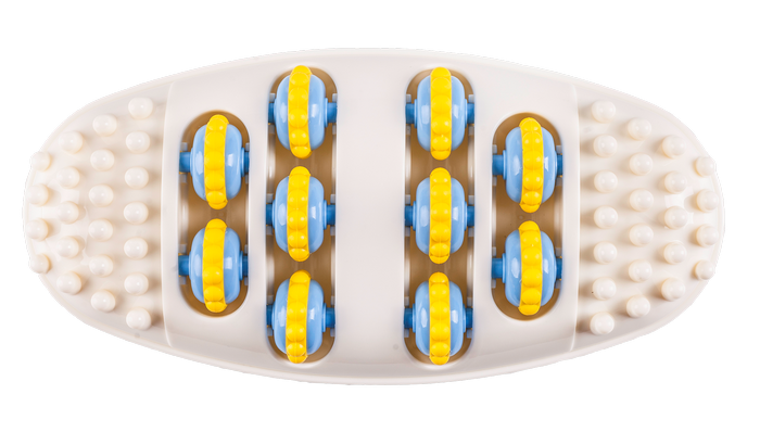 Роликовий масажер для стоп ORTEK Foot Roller 15x31 см