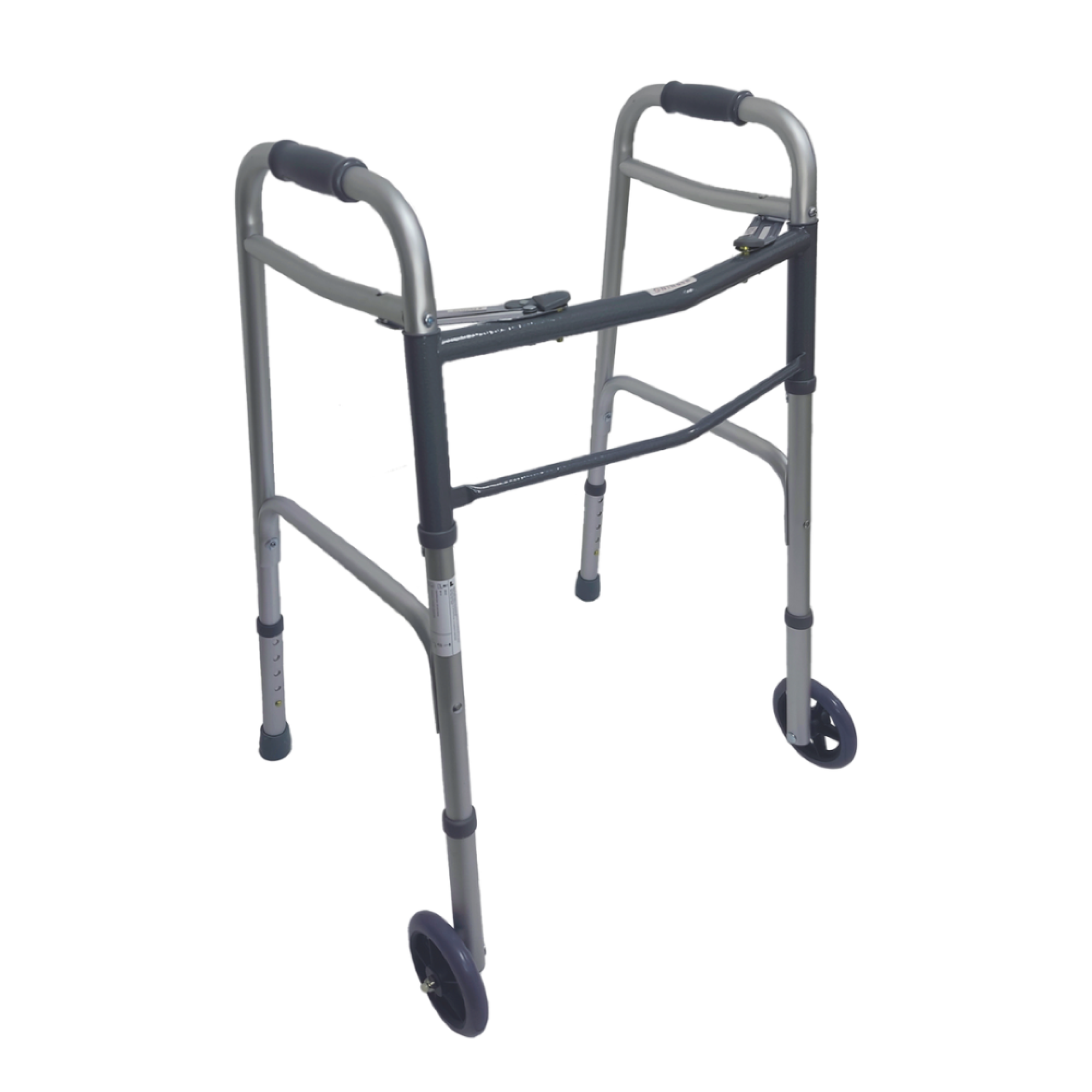 Ходунки складані з двома фіксаторами дорослі Doctor Life 10184SL/W (10184SL/W-2243)